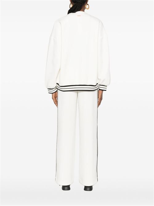 Cardigan donna con dettaglio a righe TWINSET U&B | 252LL2GBB00526